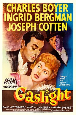 Gaslight movie poster from 1944. 